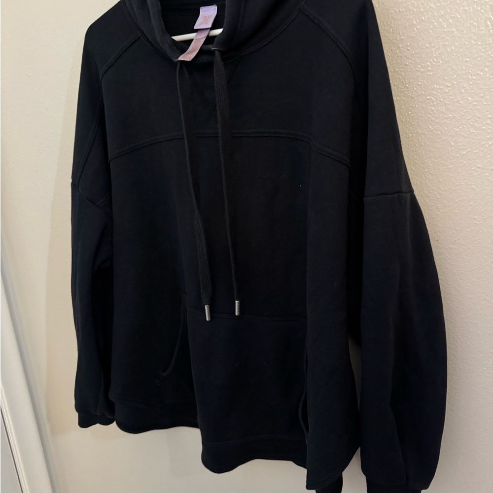 Savage X Fenty Black Oversized Hoodie Sweater - Picture 3 of 9